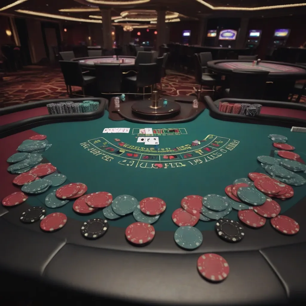 Live Dealer Blackjack Table