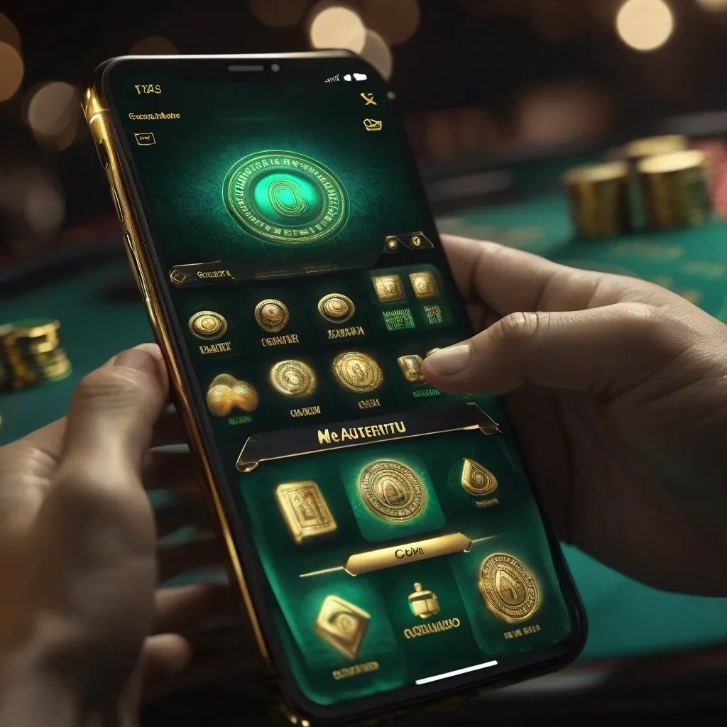 Mobile Casino Interface